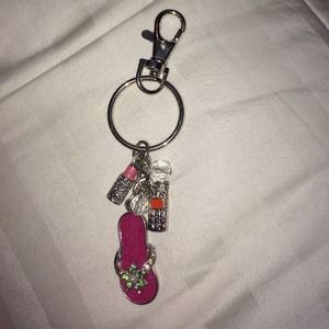 Flip flop keychain