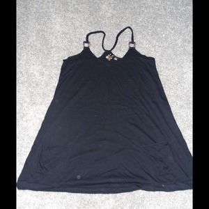 Black Roxy Beach Coverup