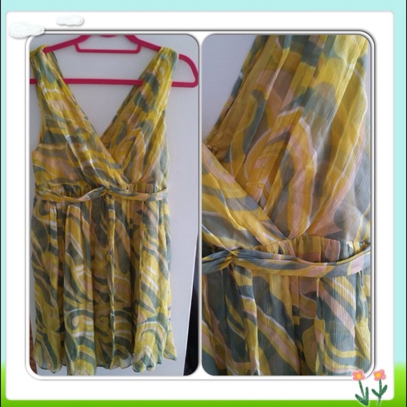 😘GIFTED😘NWOT Anthropologie silk dress