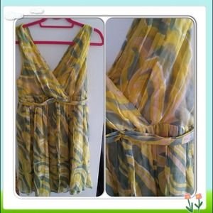 😘GIFTED😘NWOT Anthropologie silk dress