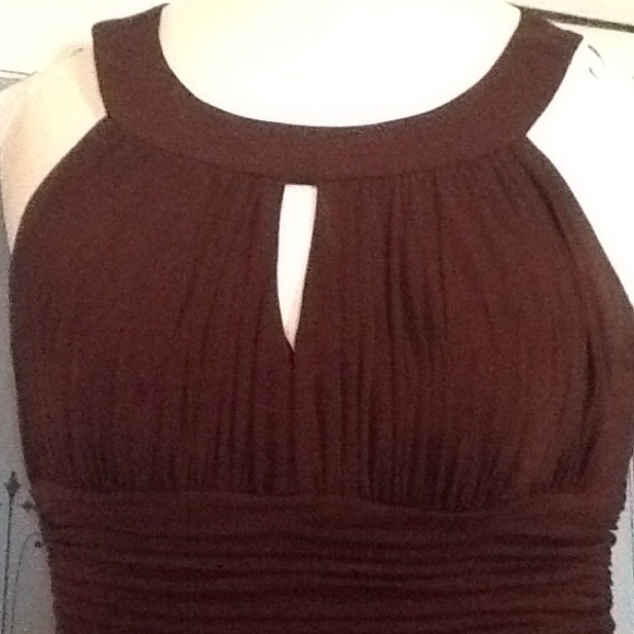 🍒NEW PRICE 🍒Chocolate full length after 5 dress - Picture 2 of 4