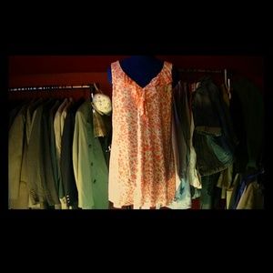 Vintage oscar de la renta pink label dress