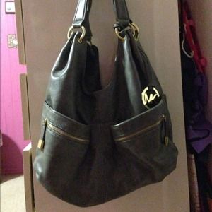 gray Michael kors bag