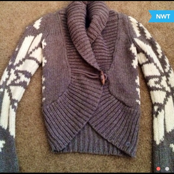 Nordic Patterned Toggle Sweater
