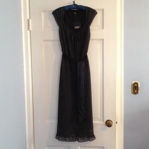 Esprit Collection Navy Polka-Dot Spring Dress