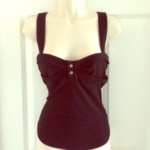 La Perla black tank top