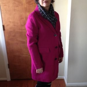 Land's End wool coat