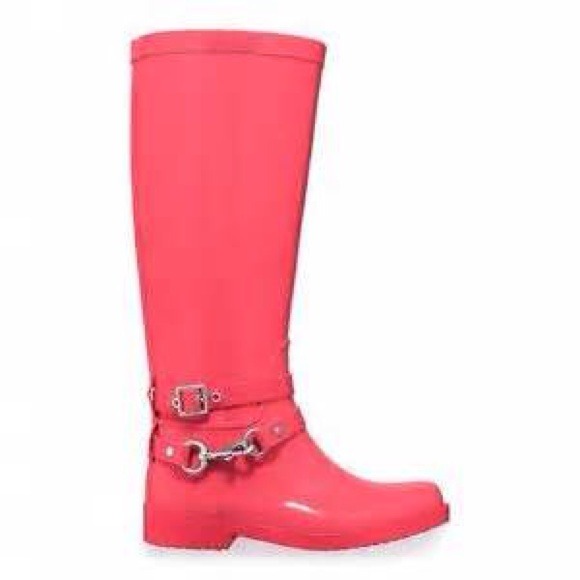 Coach Shoes - Coach rain boots ! Coach Shoes - Coach rain boots !