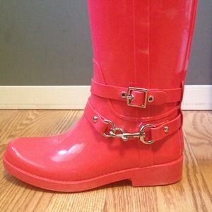 Coach Shoes - Coach rain boots ! Coach Shoes - Coach rain boots !