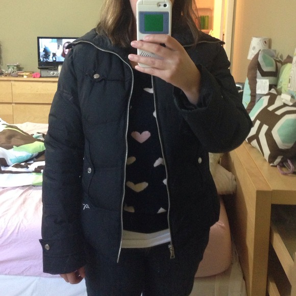 Guess black winter coat