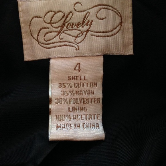 Brown Floral Vintage Style Coat - Picture 4 of 4