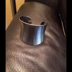 Beautiful silver cuff bracelet