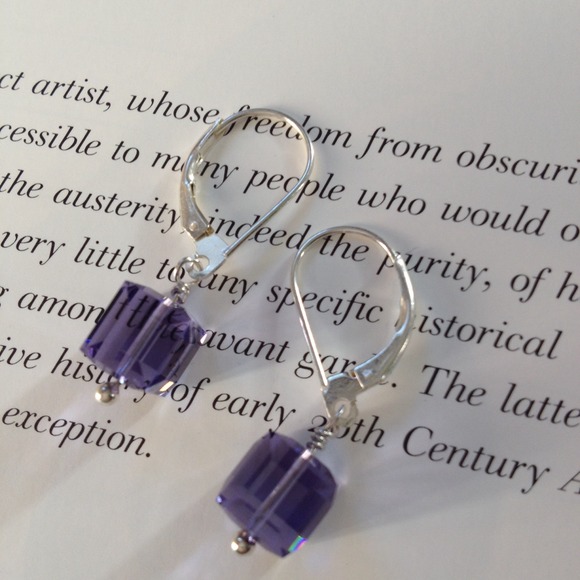 Swarovski crystal earrings - Picture 3 of 4