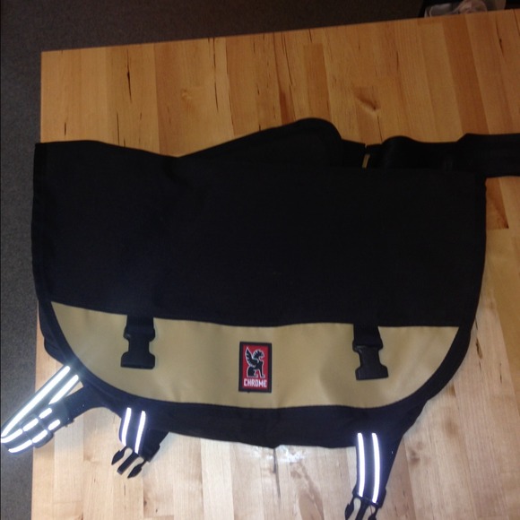 Chrome messenger bag!