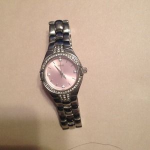 Silver GUESS watch