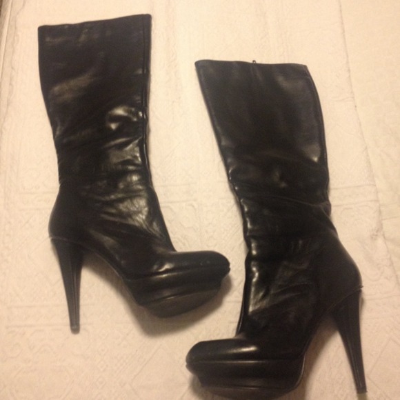 Jessica Simpson boots and jacket