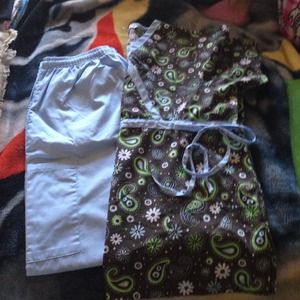 2XL scrub set