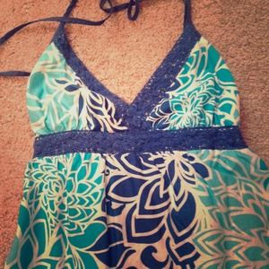 ⛔SOLD⛔️Halter Dress