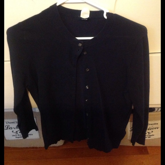 J.CREW CLASSIC CARDIGAN!