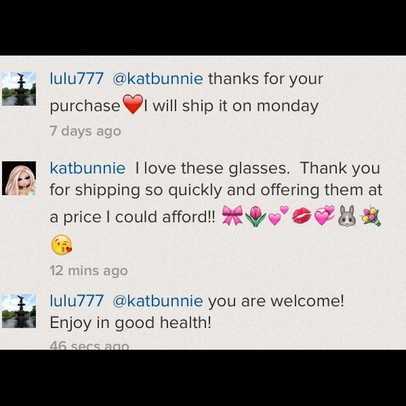 Sharing comments from my kind buyer