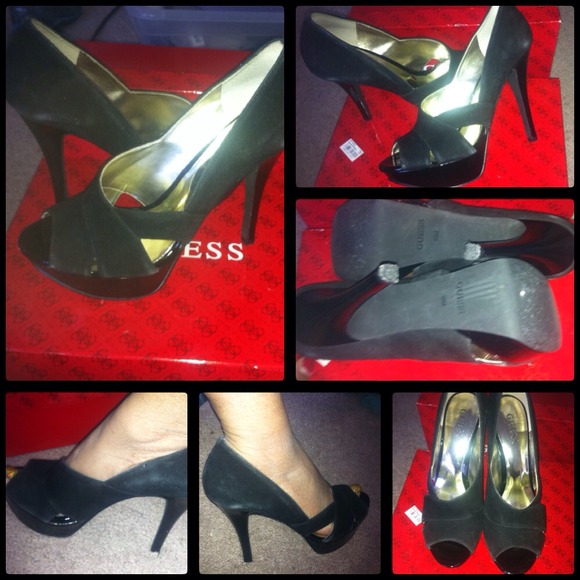 ❓❓Guess Shoes❓❓ Black Pumps❓