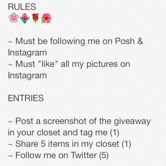 CHECK OUT MY NEW GIVEAWAY 😁 - Picture 2 of 3