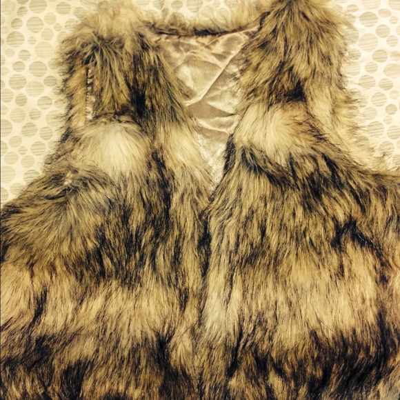 Fur blazer/vest