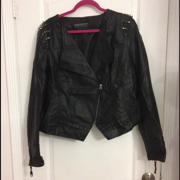 Studded Leather Jacket