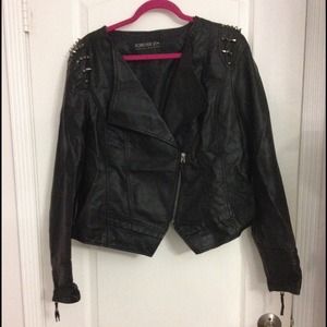 Studded Leather Jacket