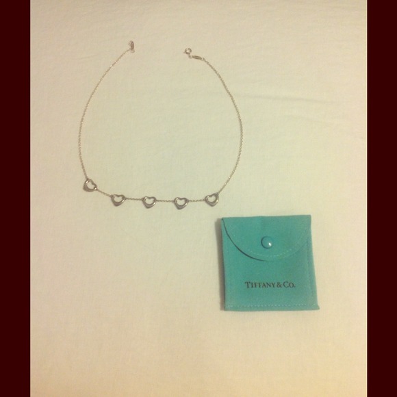 Tiffany & Co Heart Necklace & Link Bracelet Bundle