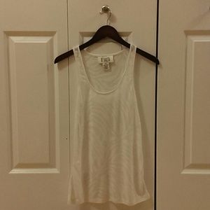 BB Dakota Sheer White Zebra Tank