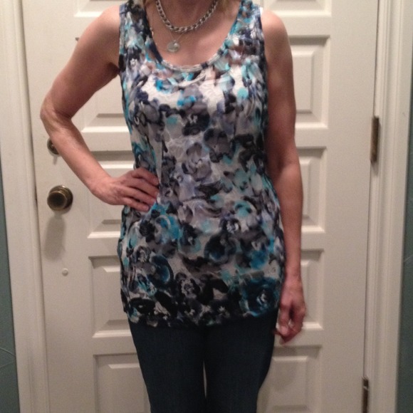 Lace tank