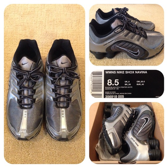 Nike Shox Navina Black & Pewter