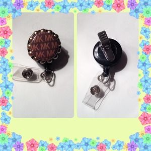 Homemade inspired retractable badge holder