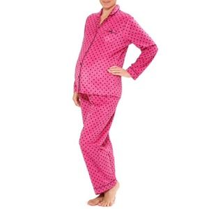 Fleece maternity pajamas