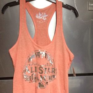 2013 tank top orange by alyssa milano touch mets