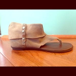 Grey suede sandals Grey suede sandals