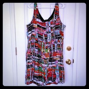Pop art print dress