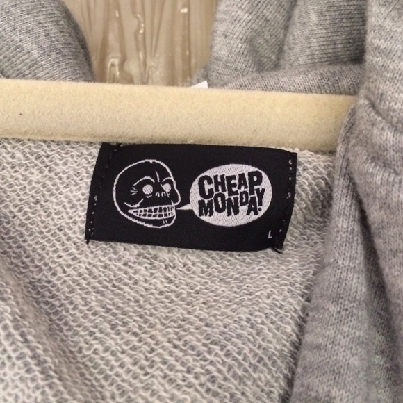 Cheap Monday Sweat Shirt Cardigan - Picture 2 of 4