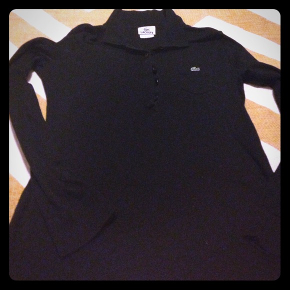 🎀Sexy button up Lacoste long sleeve shirt🎀