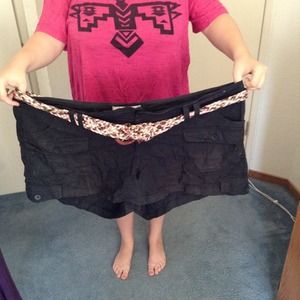 SOLD American rag black shorts