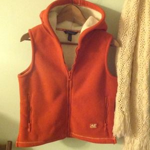 American Eagle orange vest