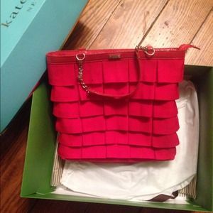 Kate spade plissé purse