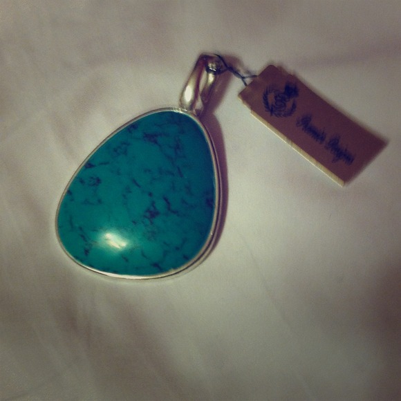 New turquoise and silver Premier Designs slide