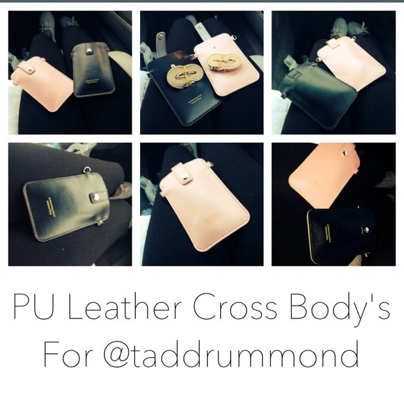 PU Leather Cross Body's For @taddrummond💕