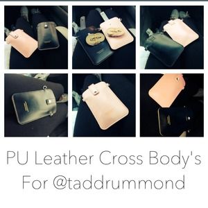 PU Leather Cross Body's For @taddrummond💕