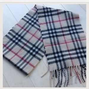 Burberry cashmere mini scarf