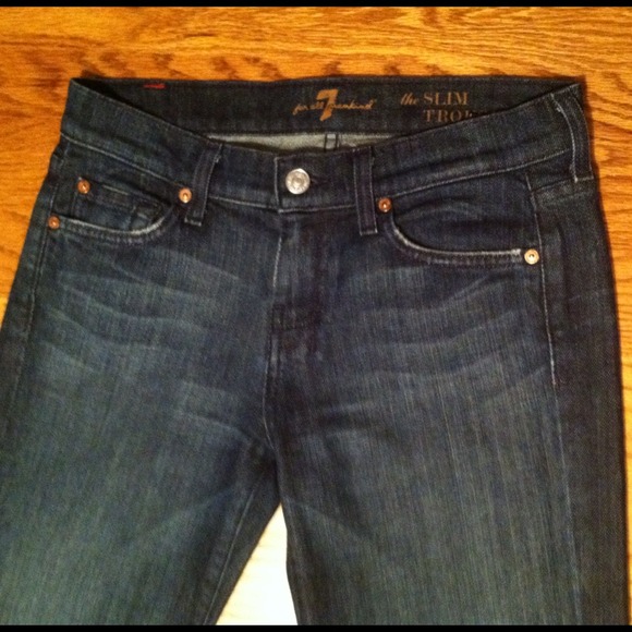 SOLD IN bundle 7for all mankind the slim trouser - Picture 2 of 4