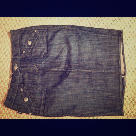 Rock and Republic Denim Skirt
