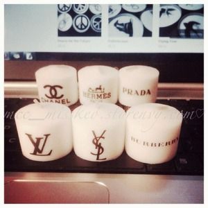 Fashionista Votive Candles